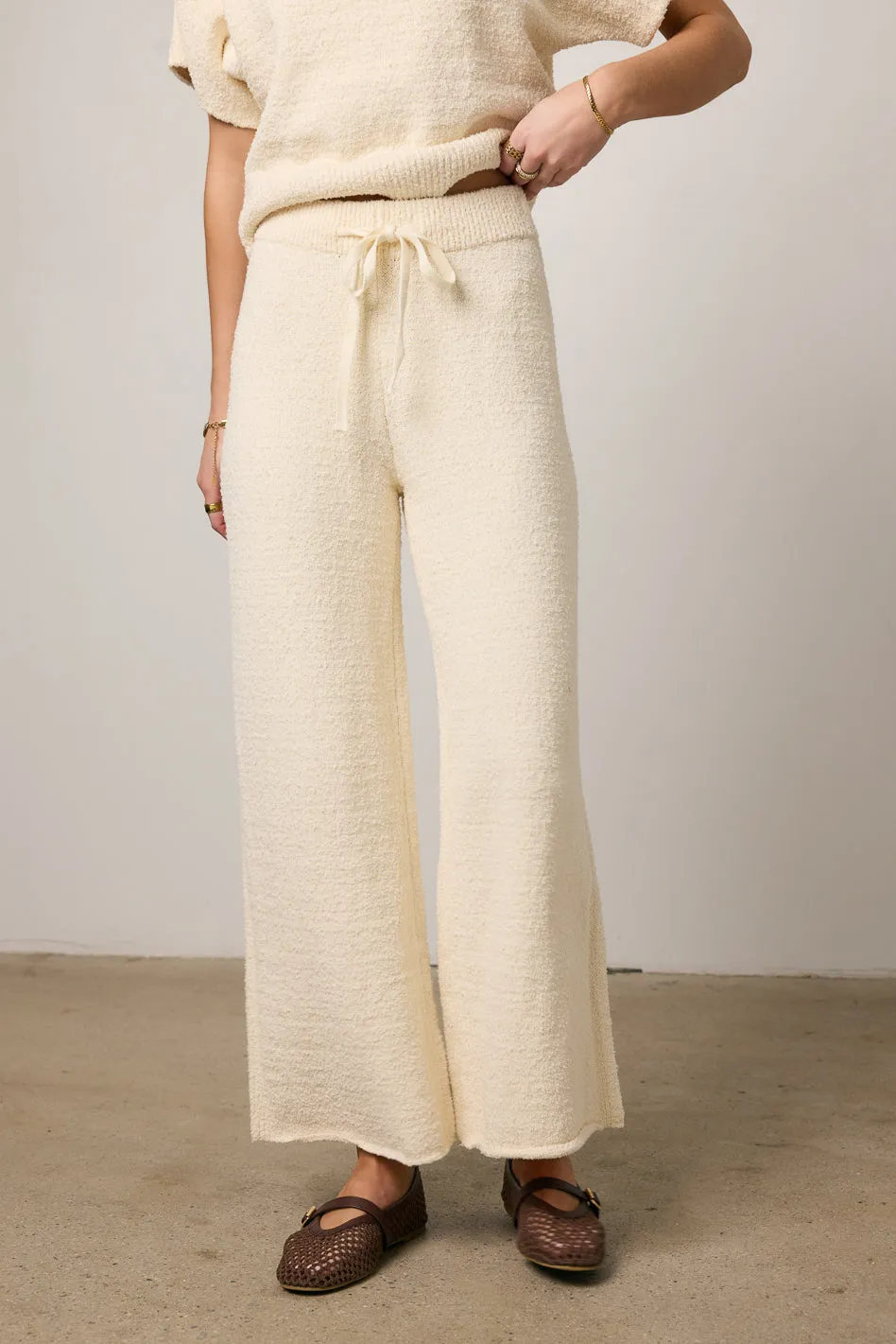 Myra Knit Wide Leg Pants - FINAL SALE sold by bohme