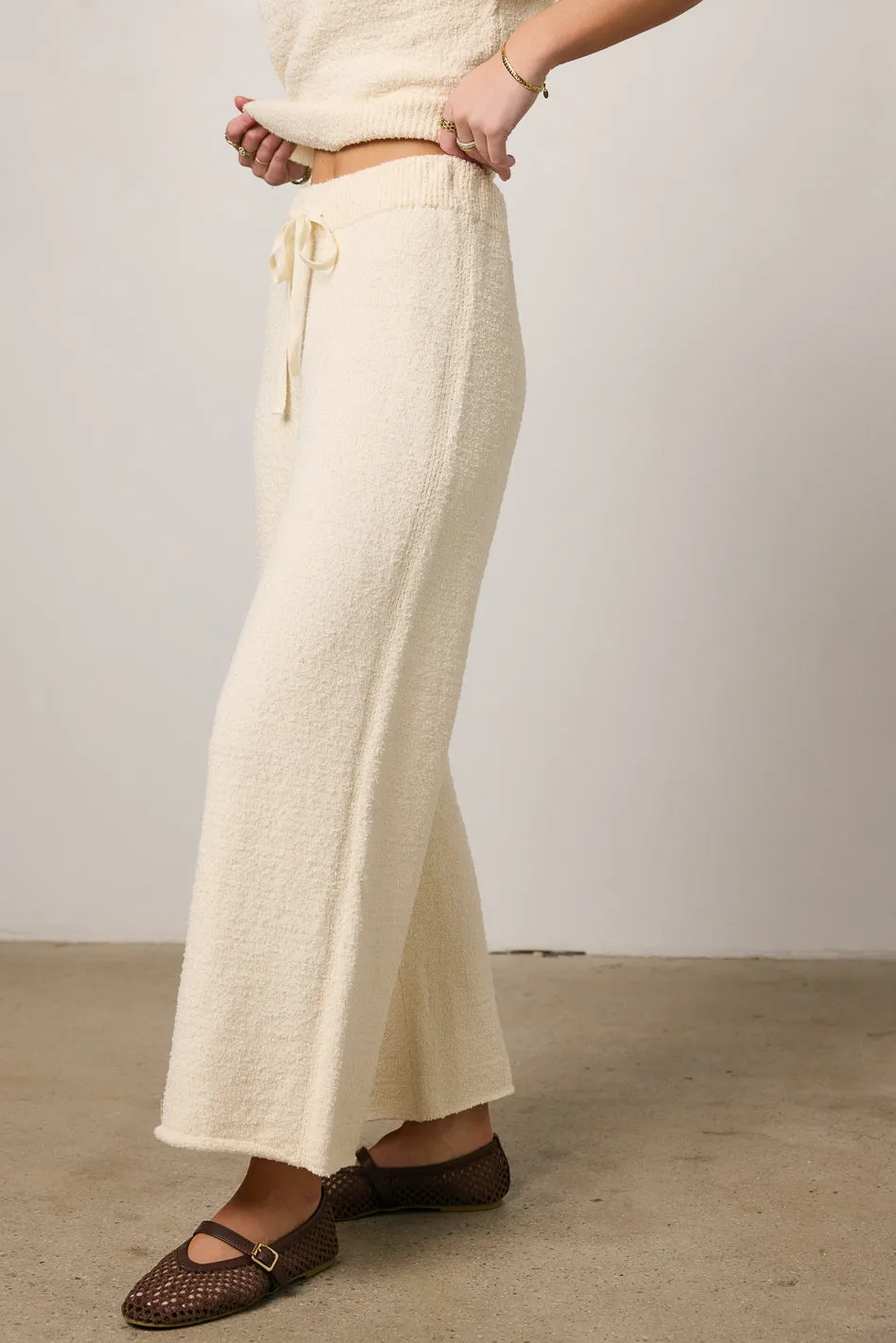Myra Knit Wide Leg Pants - FINAL SALE sold by bohme product image thumbnail 3