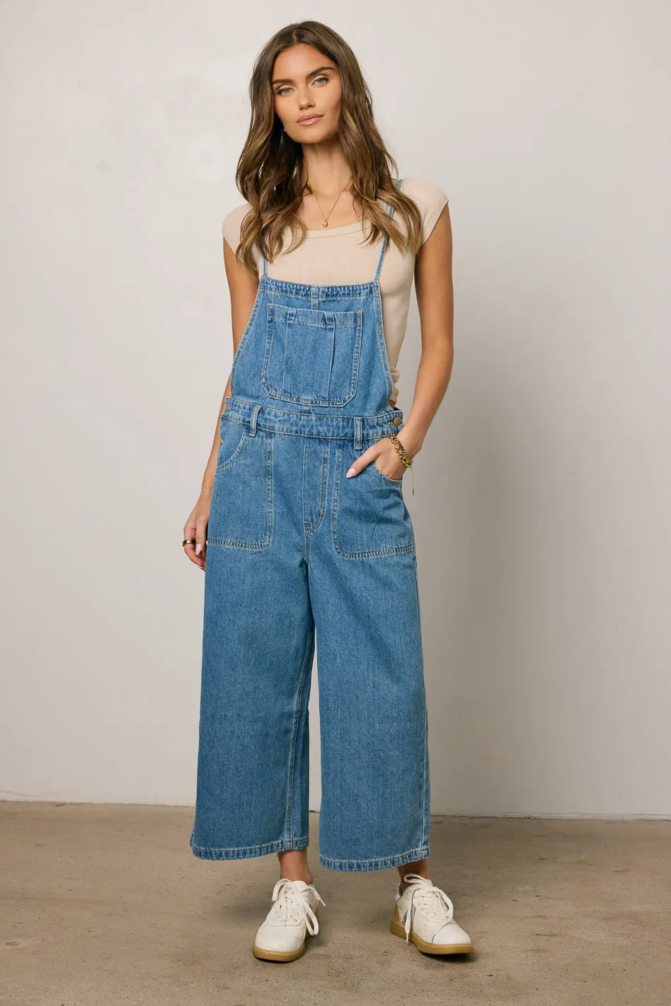 Skye Denim Overalls - FINAL SALE sold by bohme product image thumbnail 4