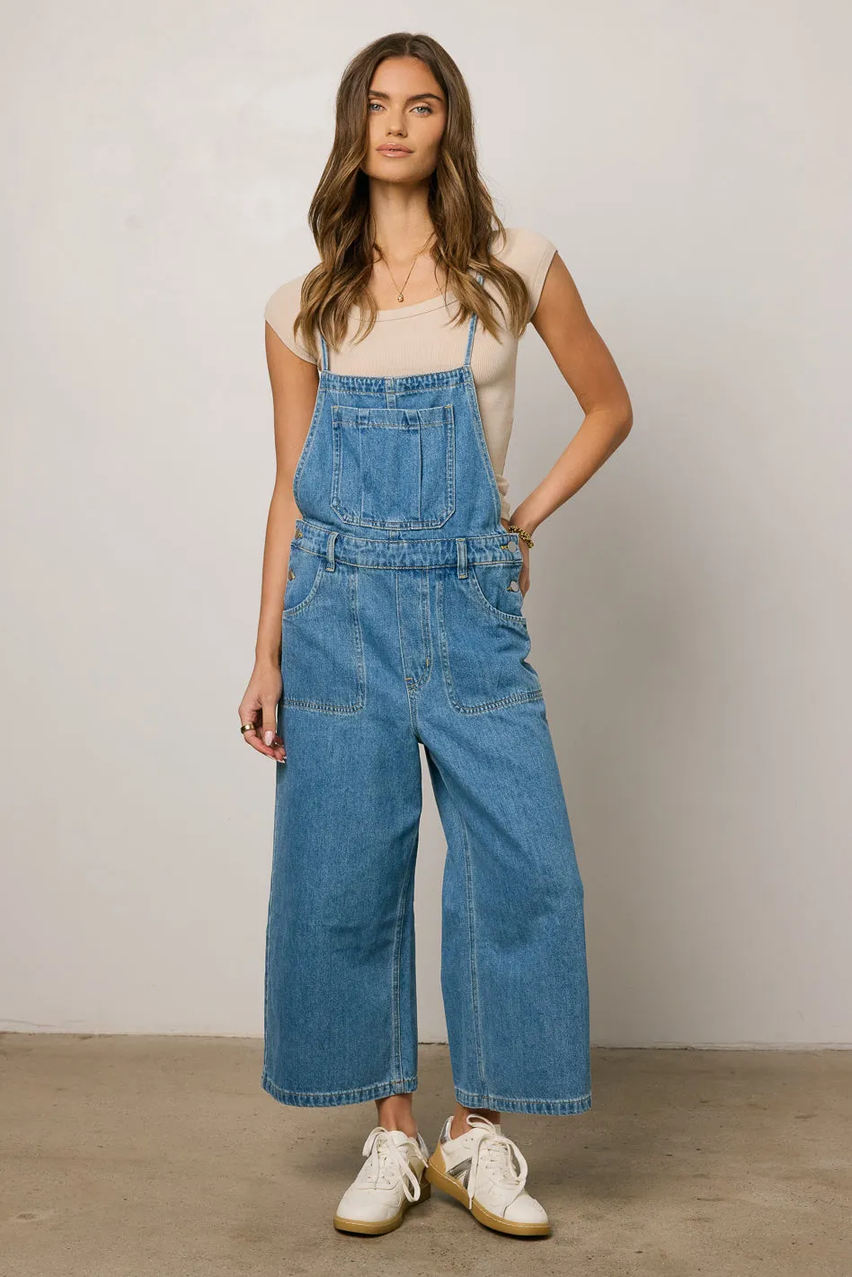 Skye Denim Overalls - FINAL SALE sold by bohme