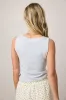 Corrie Knit Top in Blue - FINAL SALE sold by bohme
