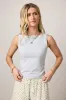 Corrie Knit Top in Blue - FINAL SALE sold by bohme