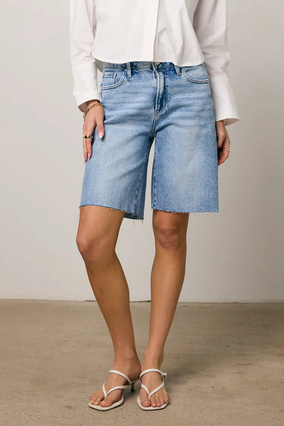 Alina Mid Rise Bermuda Shorts - FINAL SALE sold by bohme product image thumbnail 5
