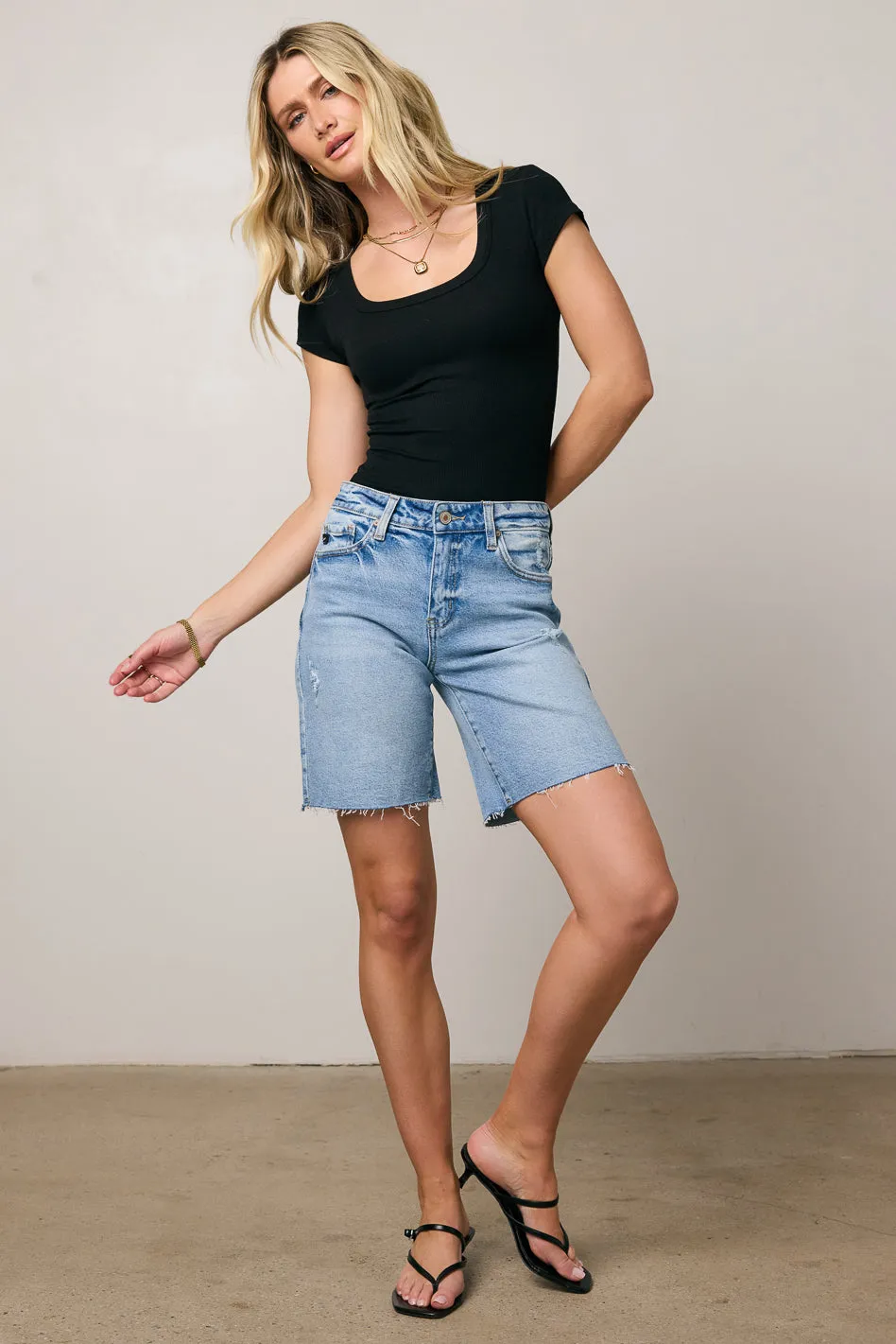 Jordan Relaxed Bermuda Shorts - FINAL SALE sold by bohme product image thumbnail 3