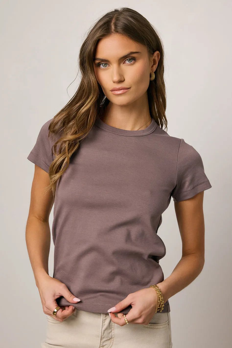 Mckenna T-Shirt in Plum sold by bohme product image thumbnail 4
