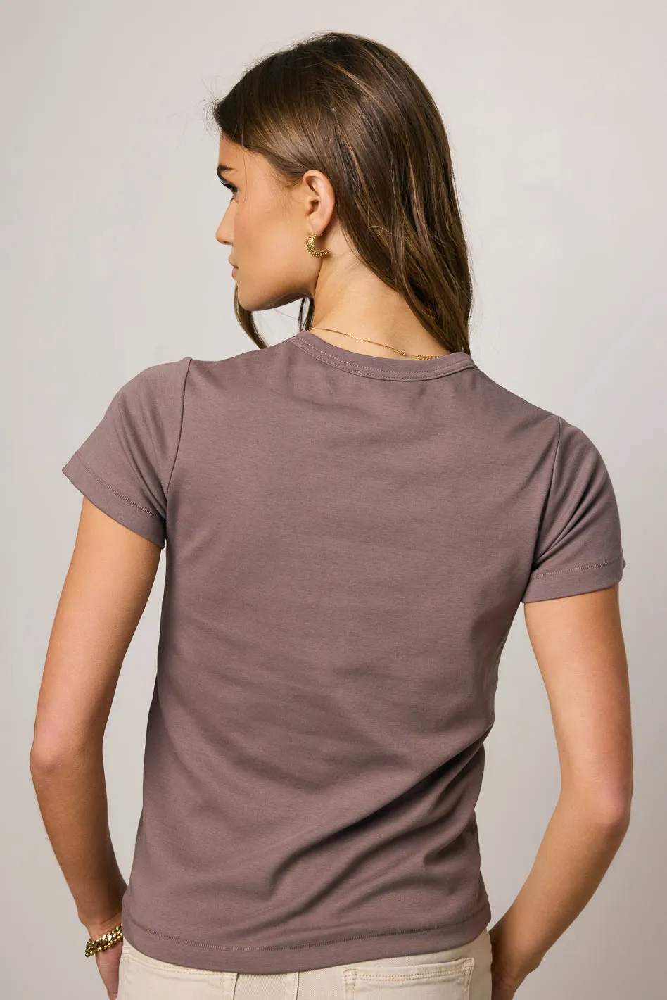 Mckenna T-Shirt in Plum sold by bohme product image thumbnail 5