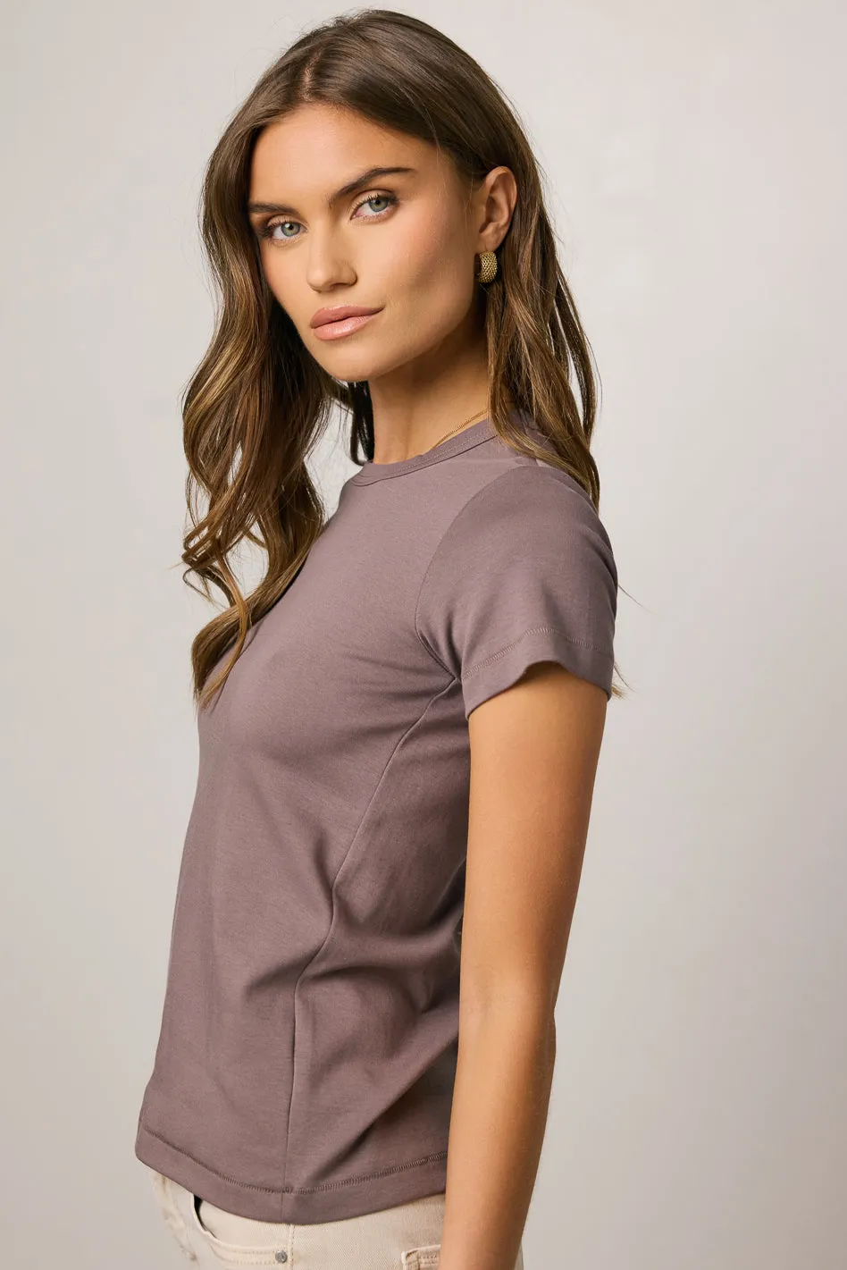 Mckenna T-Shirt in Plum sold by bohme product image thumbnail 2