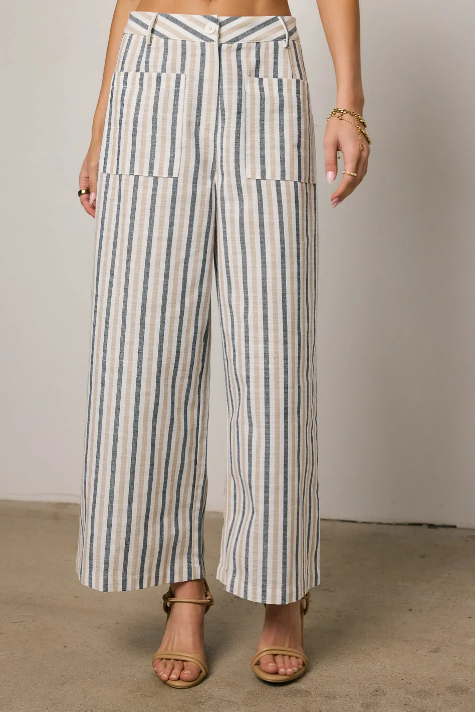 Liam Striped Pants - FINAL SALE sold by bohme product image thumbnail 5