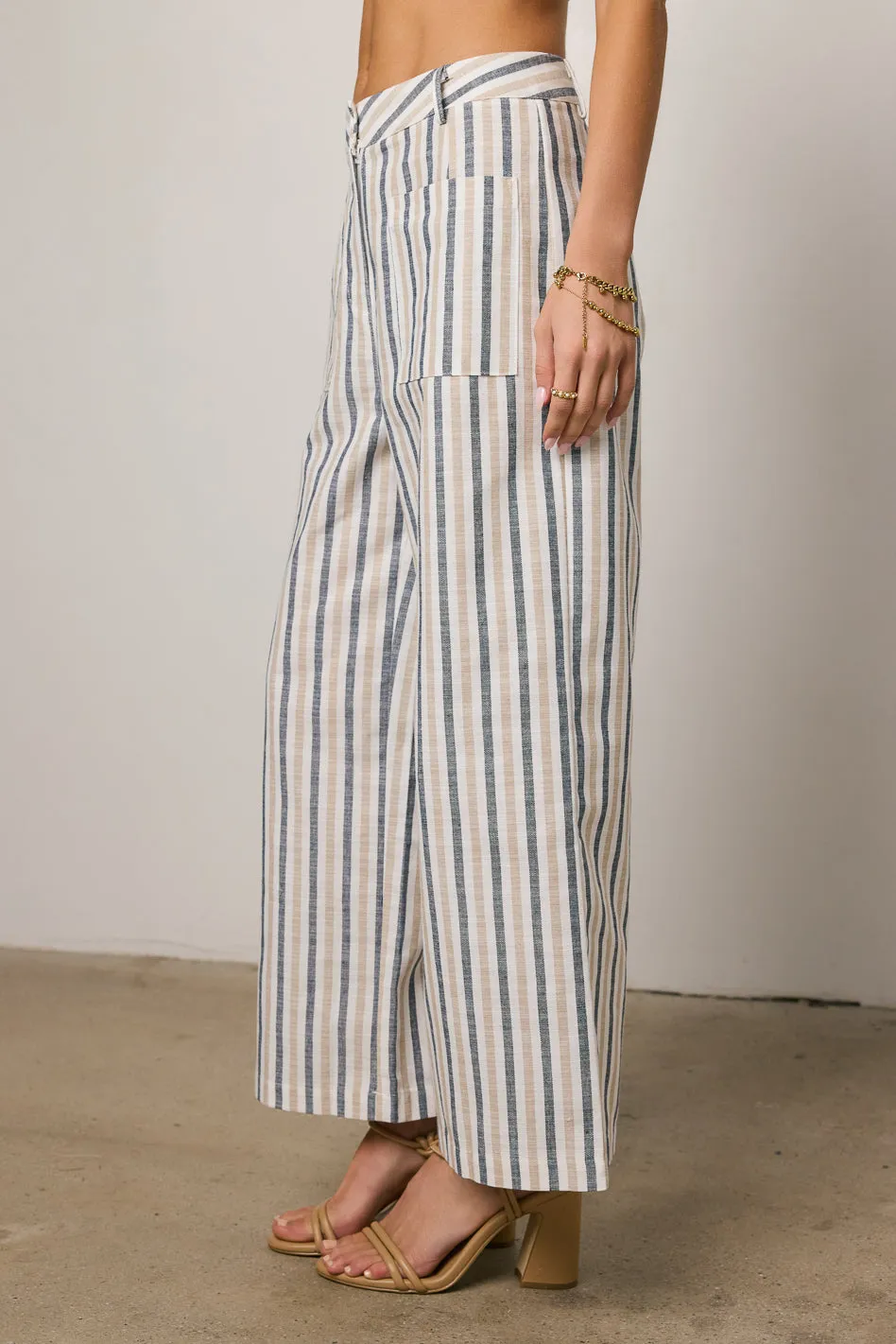 Liam Striped Pants - FINAL SALE sold by bohme product image thumbnail 3