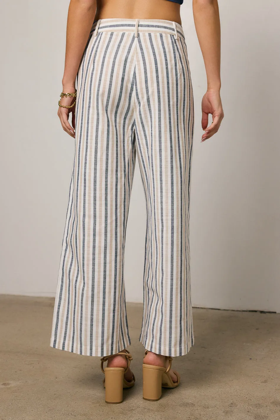 Liam Striped Pants - FINAL SALE sold by bohme product image thumbnail 4