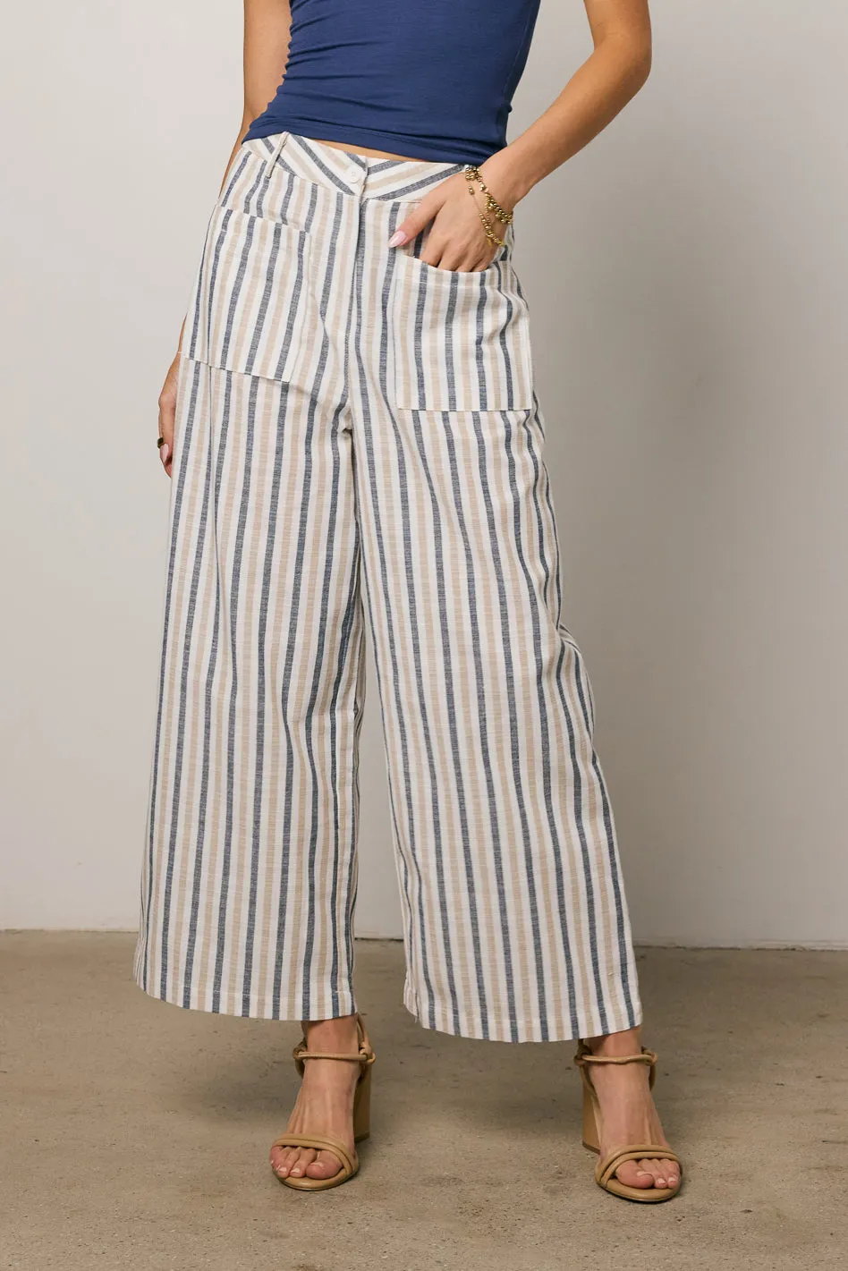 Liam Striped Pants - FINAL SALE sold by bohme product image thumbnail 2
