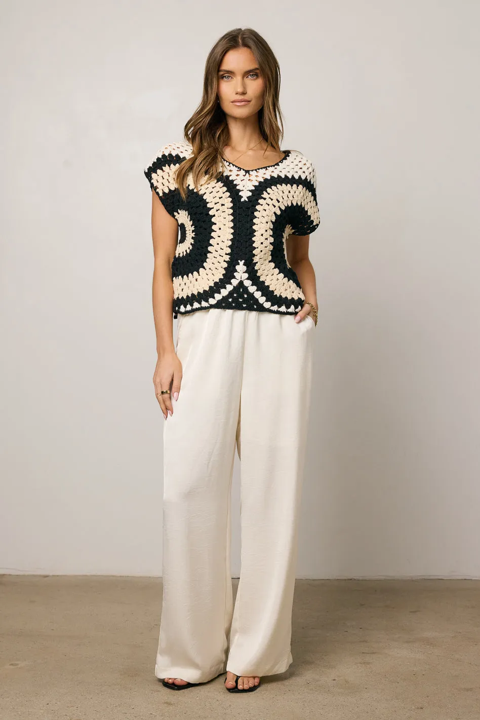 Brandy Crochet Sweater - FINAL SALE sold by bohme product image thumbnail 2