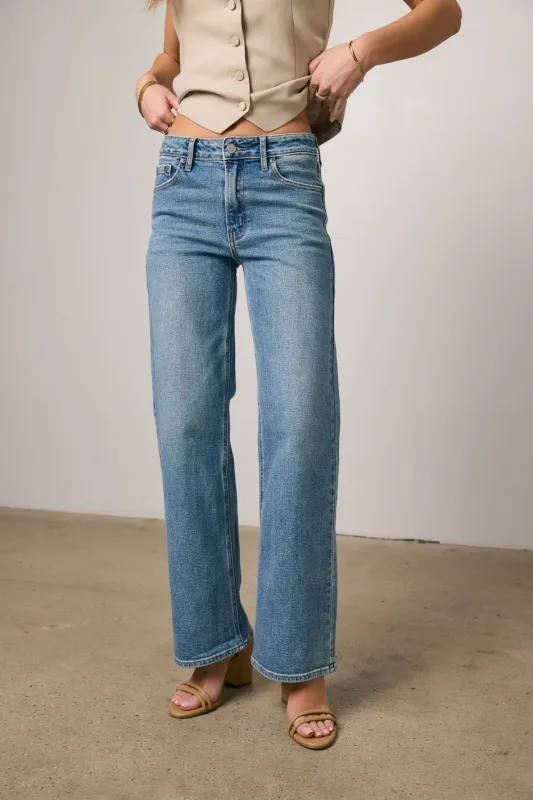 Clara Straight Leg Jeans sold by bohme