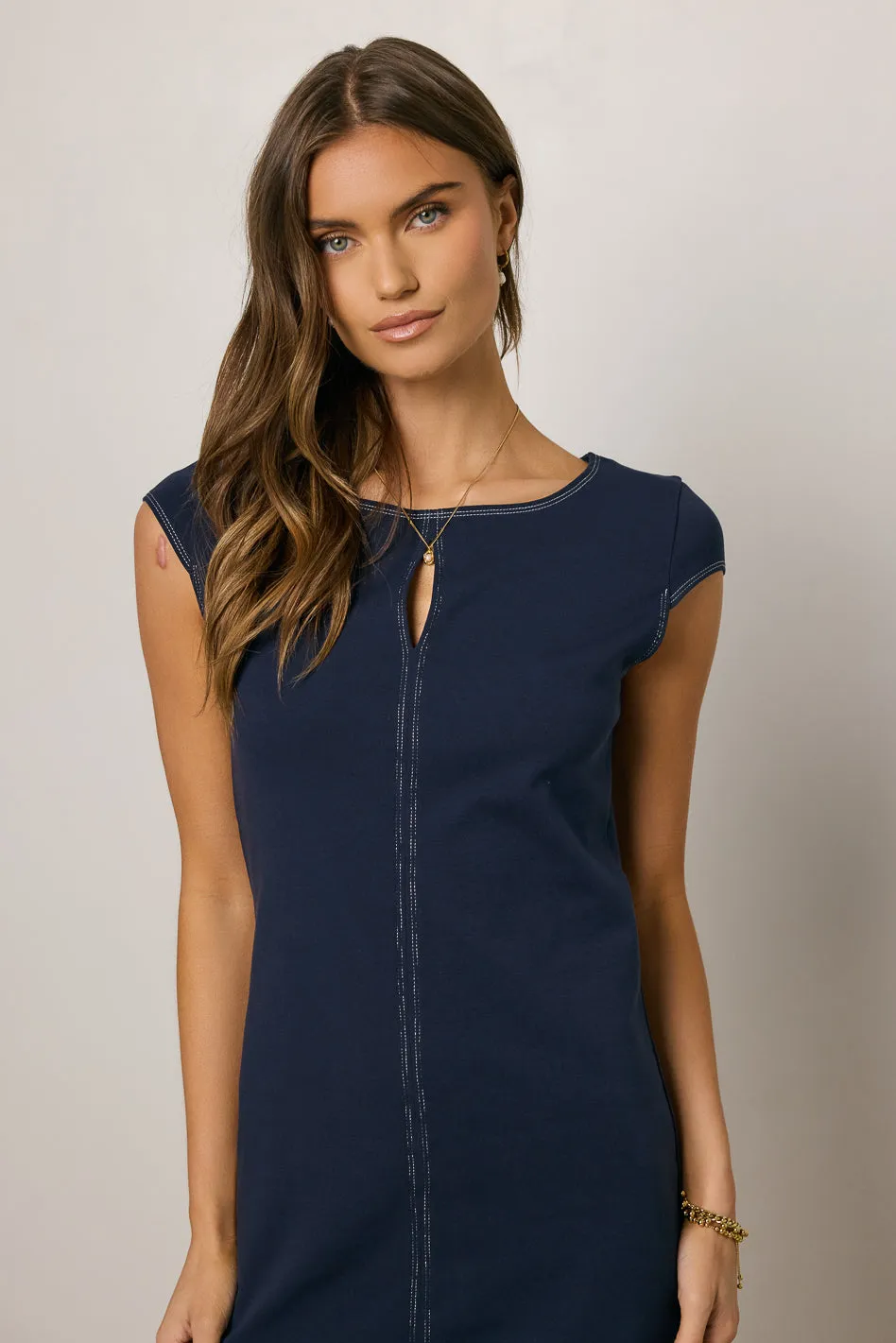 Ivan Cap Sleeve Mini Dress - FINAL SALE sold by bohme product image thumbnail 4