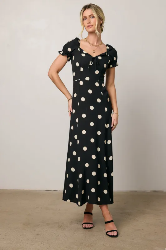 PREORDER- Marlow Polka Dot Maxi Dress sold by bohme