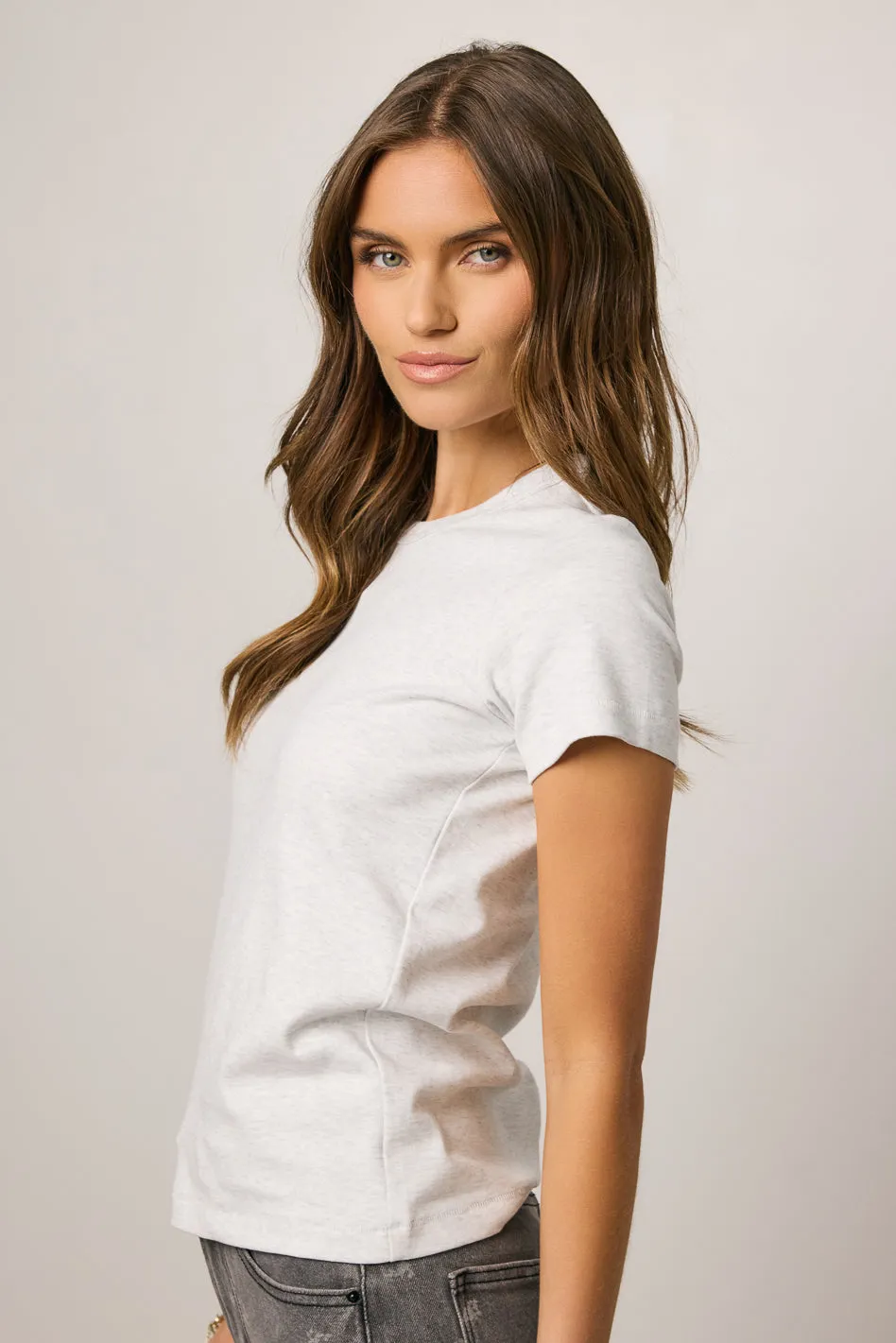 Mckenna T-Shirt in Heather Grey sold by bohme product image thumbnail 4