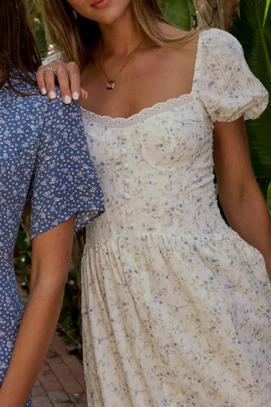 Rowen Floral Maxi Dress sold by bohme