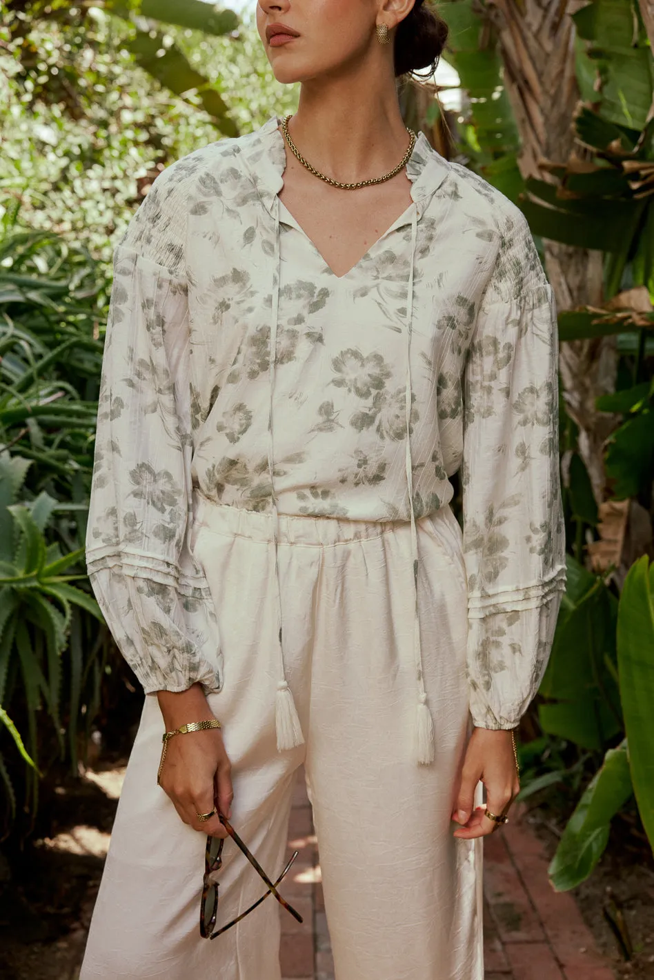 Mandy Floral Blouse - FINAL SALE sold by bohme product image thumbnail 2
