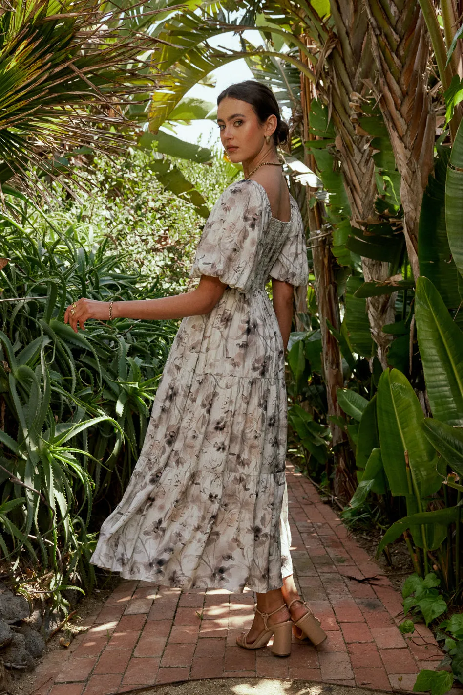 Gaudria Floral Maxi Dress - FINAL SALE sold by bohme product image thumbnail 3
