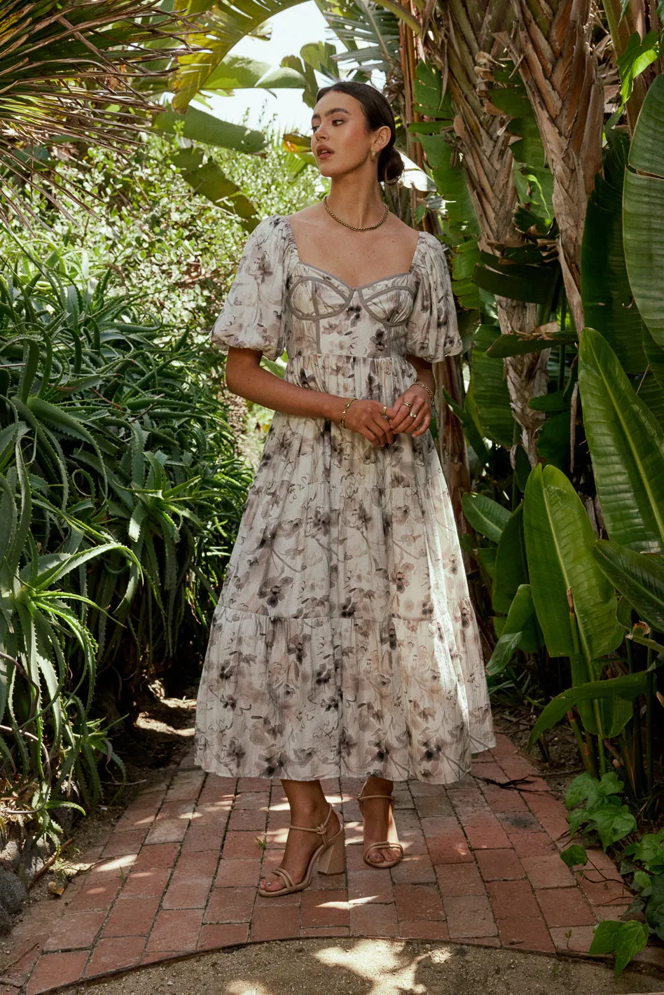 Gaudria Floral Maxi Dress - FINAL SALE sold by bohme