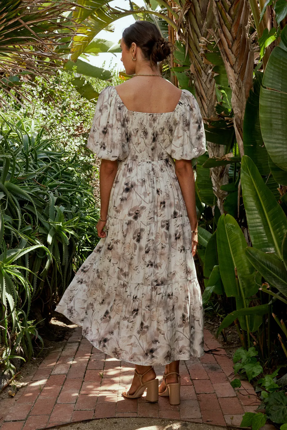Gaudria Floral Maxi Dress - FINAL SALE sold by bohme product image thumbnail 4