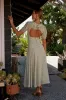 Saige Ruffled Maxi Dress - FINAL SALE sold by bohme