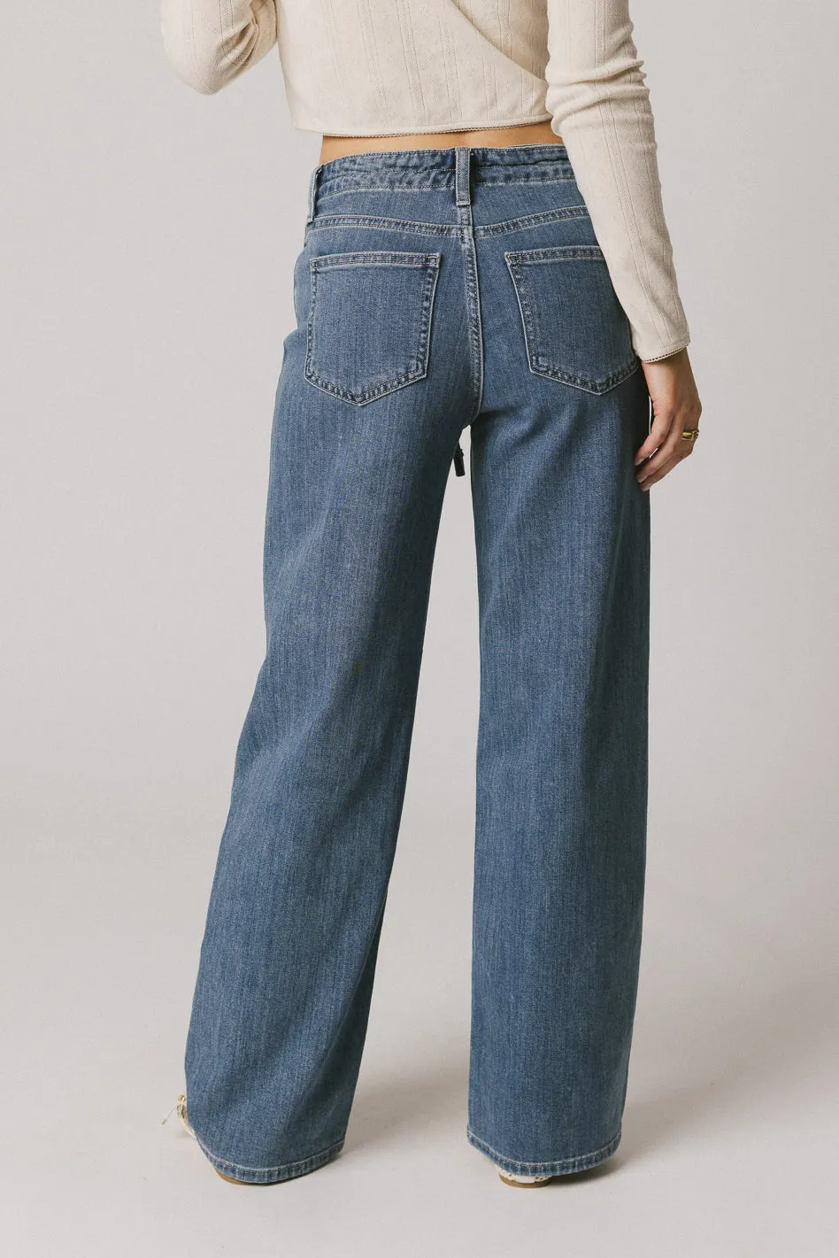 Enzo Wide Leg Jeans - FINAL SALE sold by bohme product image thumbnail 2