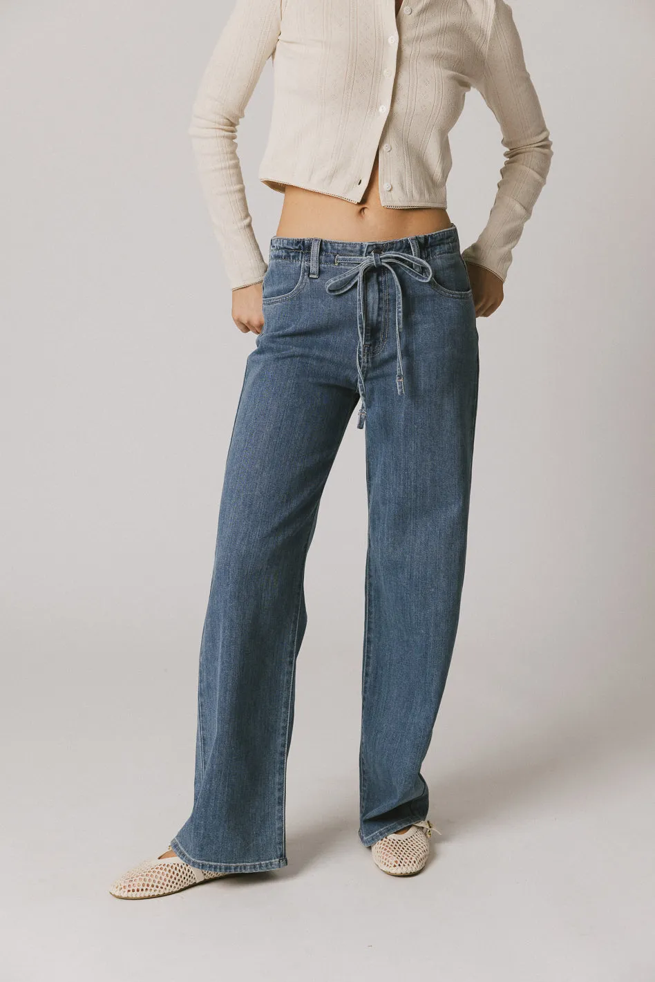 Enzo Wide Leg Jeans - FINAL SALE sold by bohme