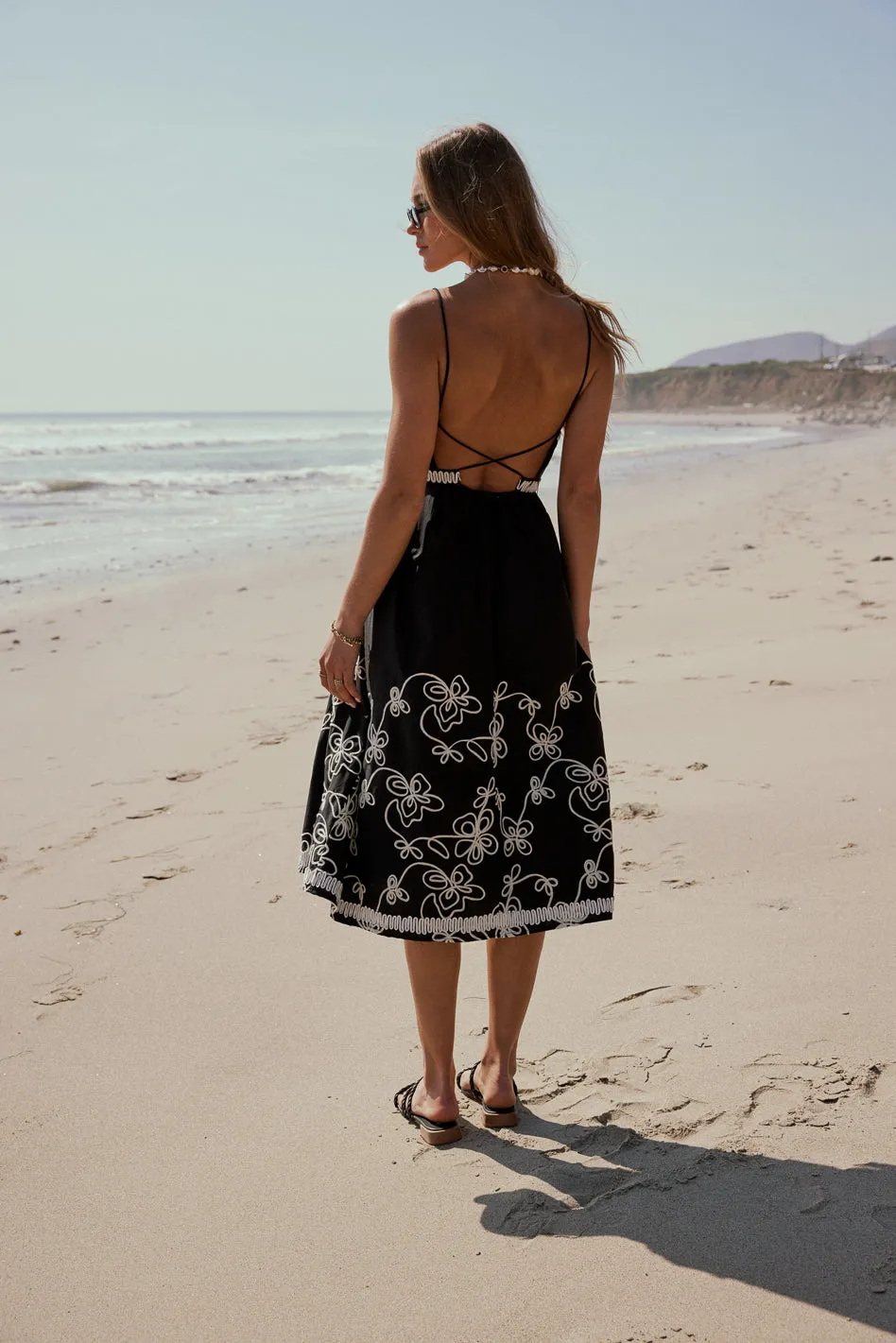 Etta Embroidered Midi Dress - FINAL SALE sold by bohme product image thumbnail 2