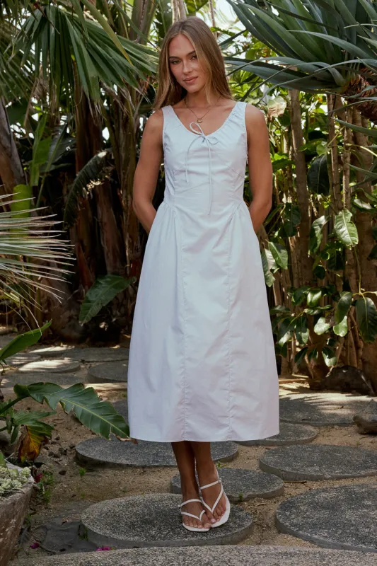 Maya Maxi Dress in Blue - FINAL SALE sold by bohme
