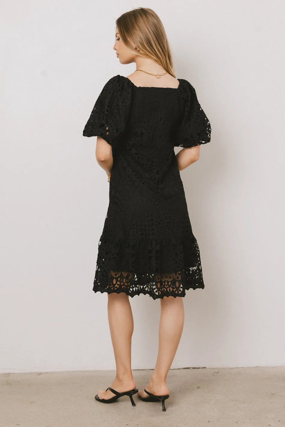 Antoine Eyelet Lace Dress - FINAL SALE sold by bohme product image thumbnail 5