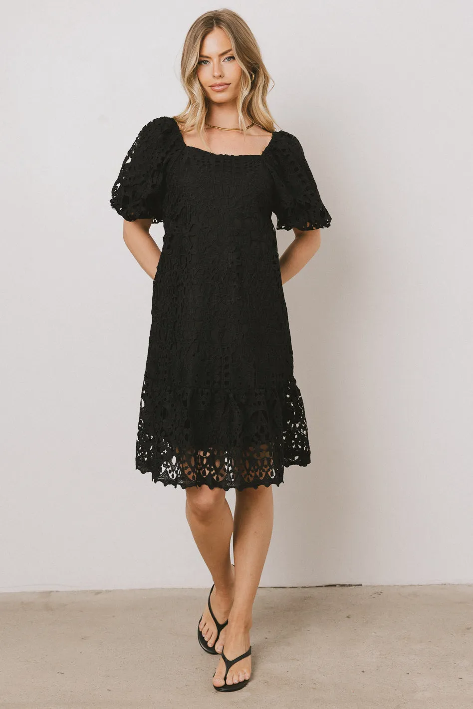 Antoine Eyelet Lace Dress - FINAL SALE sold by bohme product image thumbnail 2