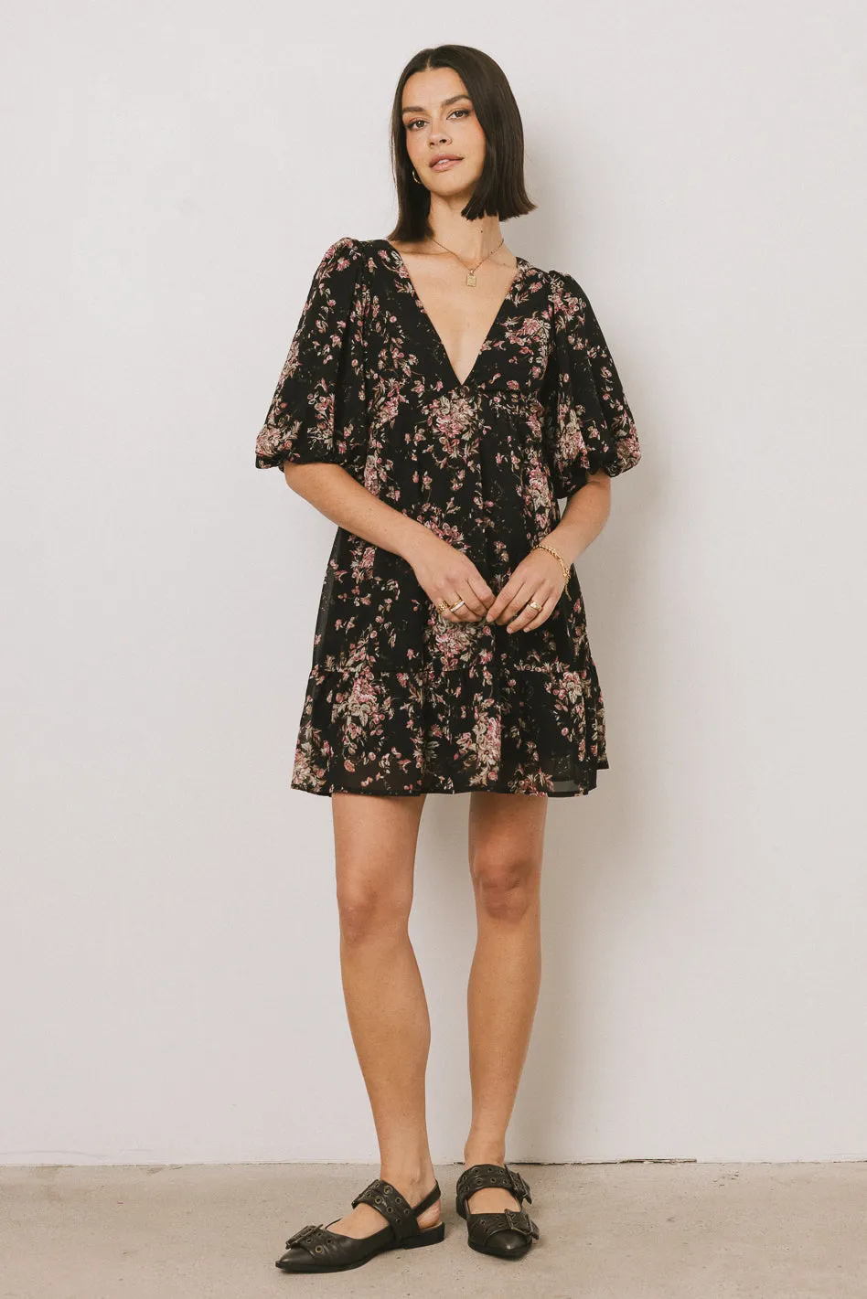 Kelcey Floral Mini Dress - FINAL SALE sold by bohme product image thumbnail 2