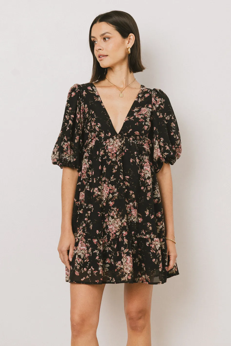 Kelcey Floral Mini Dress - FINAL SALE sold by bohme