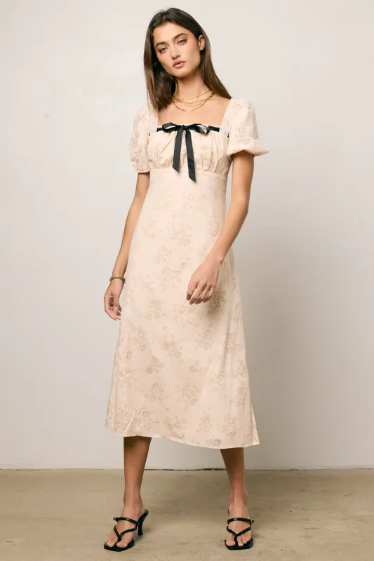 Mariah Floral Midi Dress - FINAL SALE sold by bohme
