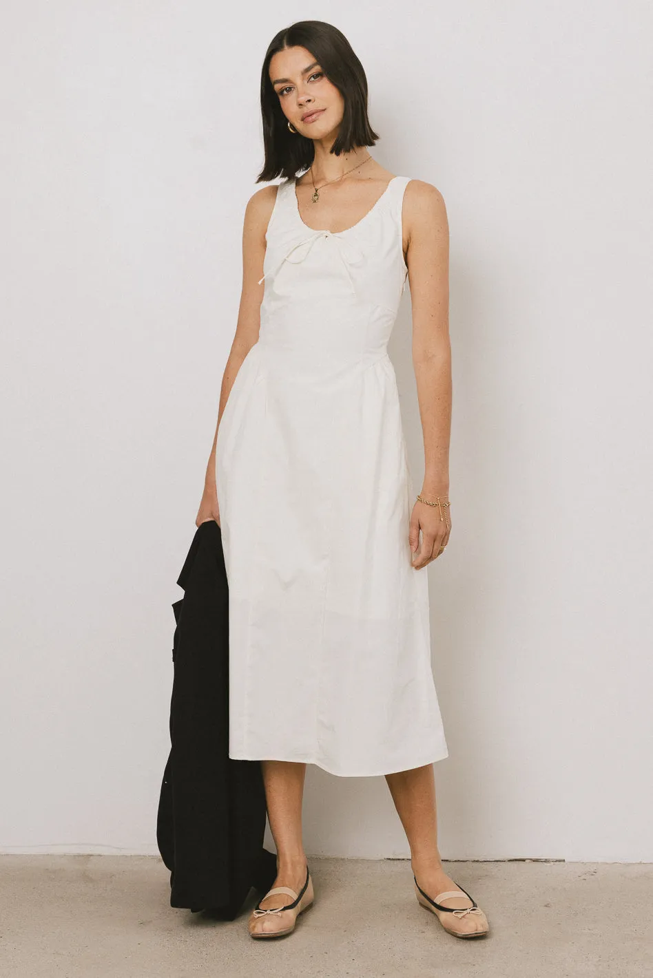 Maya Maxi Dress in Cream - FINAL SALE sold by bohme