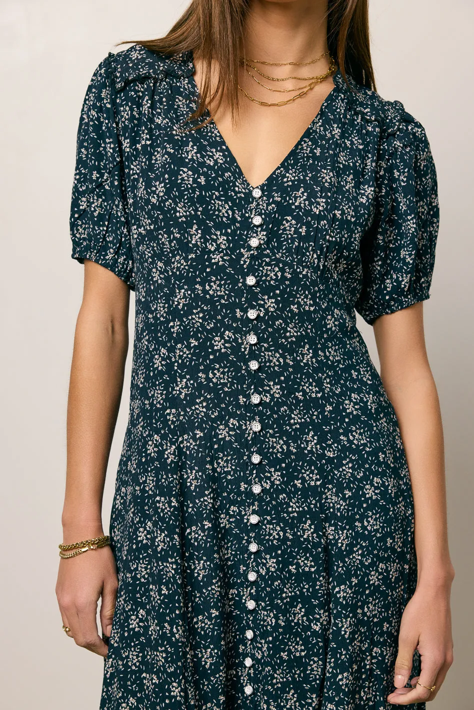 James Floral Maxi Dress sold by bohme product image thumbnail 2