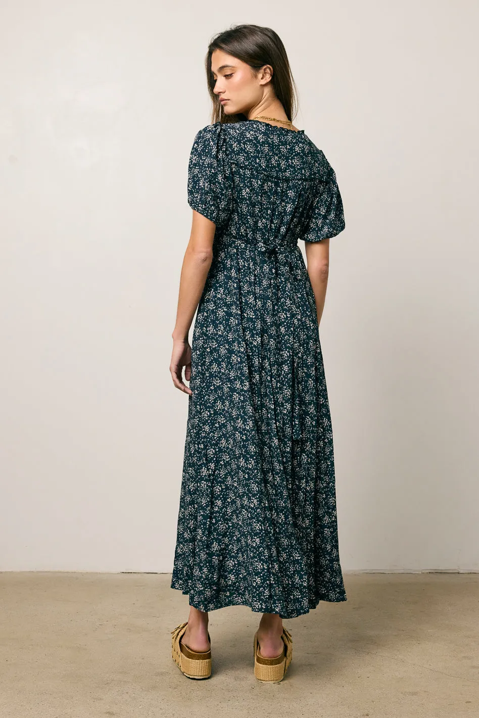 James Floral Maxi Dress sold by bohme product image thumbnail 4