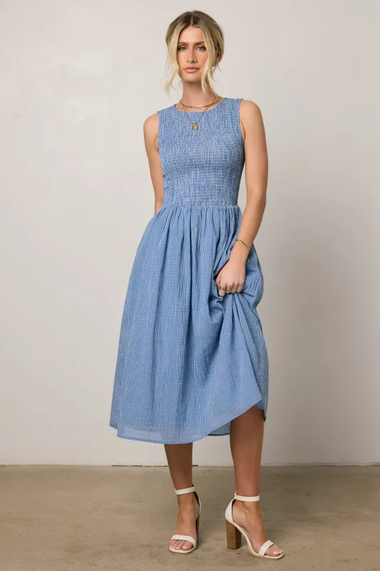 Louella Smocked Midi Dress - FINAL SALE sold by bohme