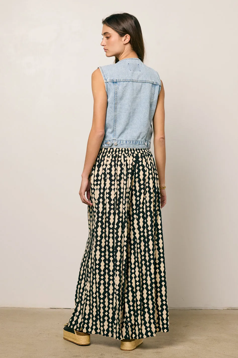 Aiden Denim Vest - FINAL SALE sold by bohme product image thumbnail 3