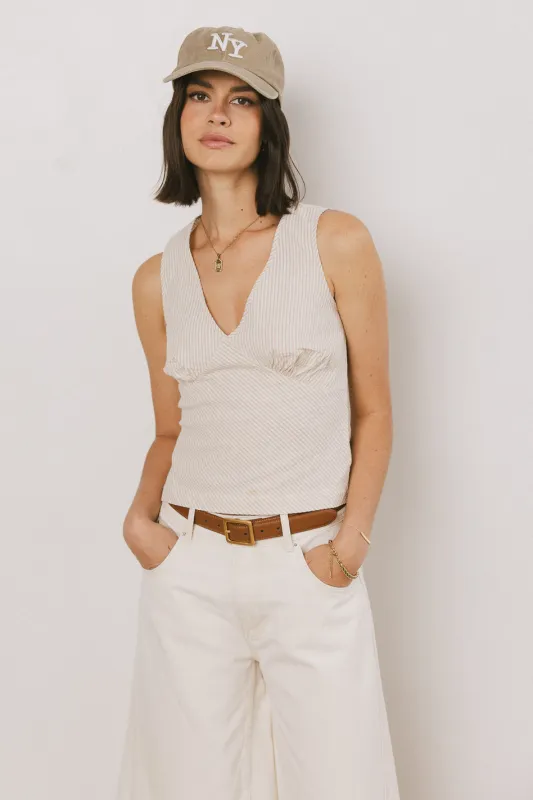Selah Striped Tank Top - FINAL SALE sold by bohme