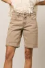 Layla Denim Shorts in Mushroom - FINAL SALE sold by bohme