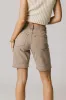Layla Denim Shorts in Mushroom - FINAL SALE sold by bohme