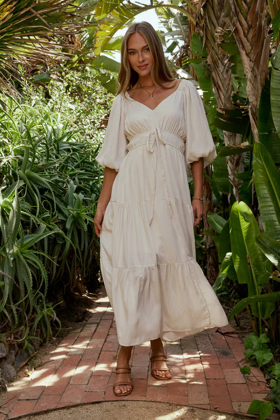 Kippa Tiered Midi Dress - FINAL SALE sold by bohme product image thumbnail 3