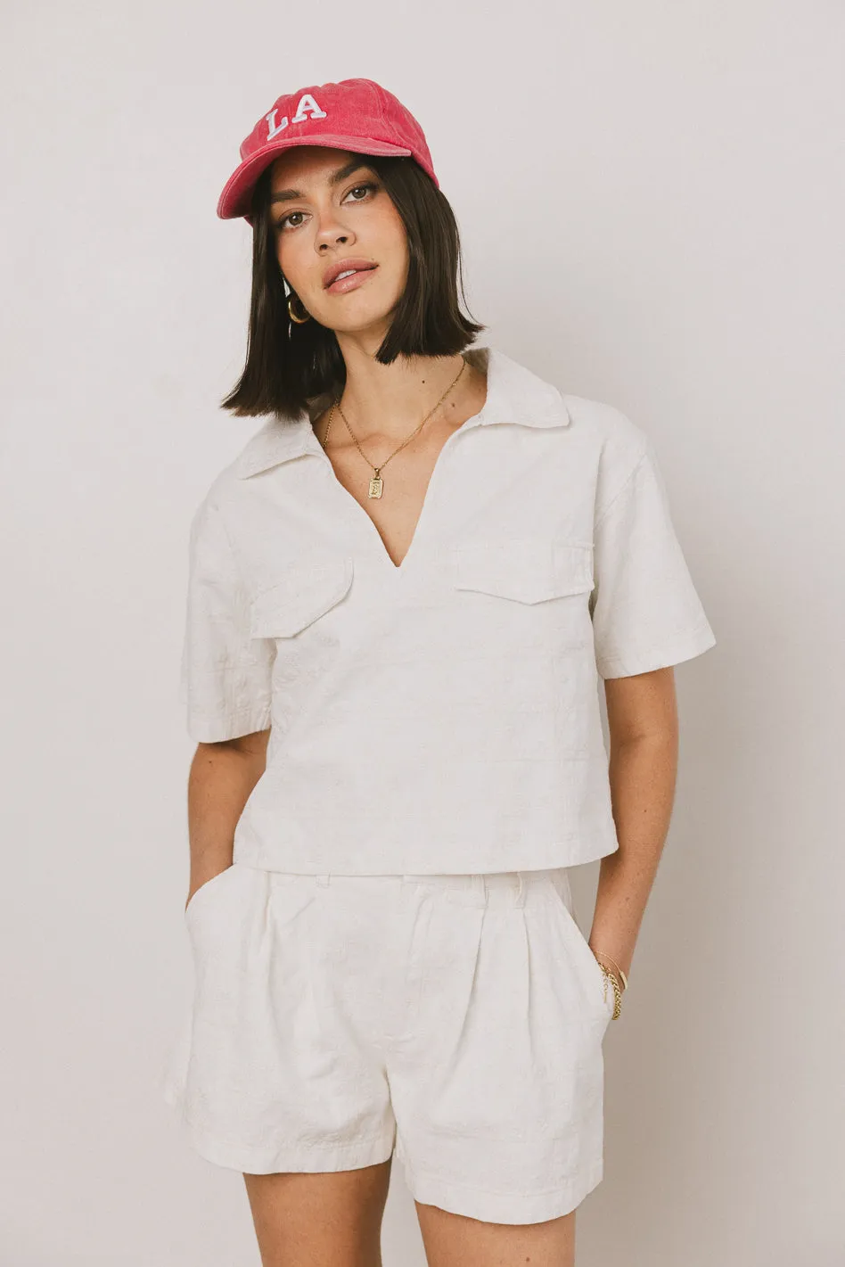 Lola Embroidered Top - FINAL SALE sold by bohme