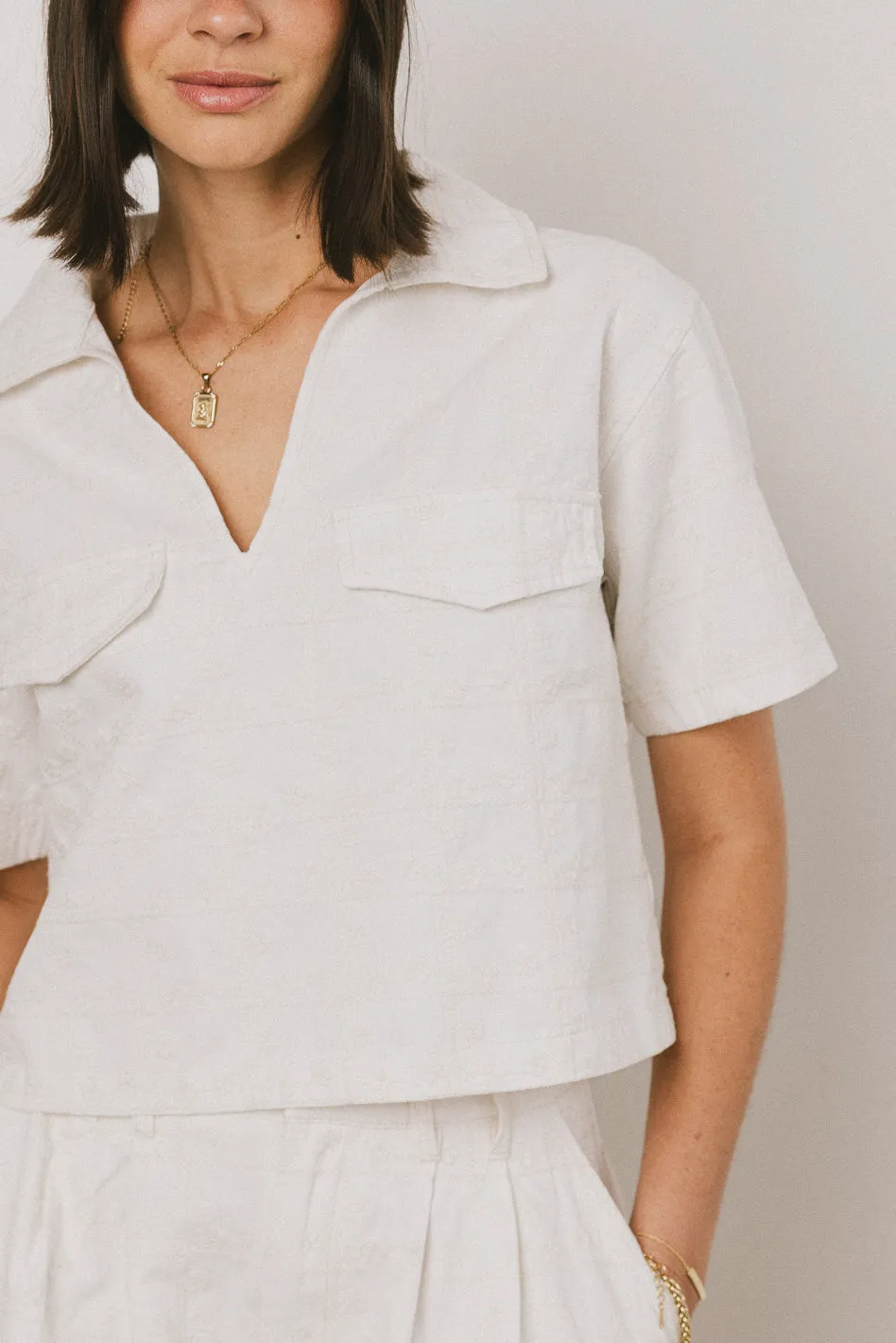 Lola Embroidered Top - FINAL SALE sold by bohme product image thumbnail 2