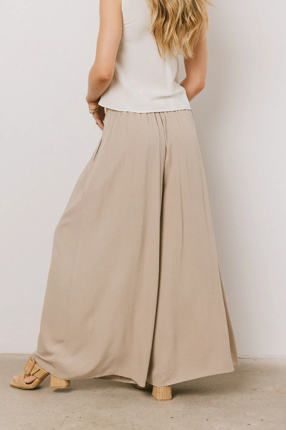 Kiaan Baggy Pants in Tan - FINAL SALE sold by bohme product image thumbnail 5