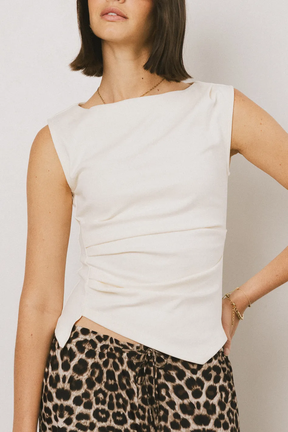 Zia Ruched Top - FINAL SALE sold by bohme product image thumbnail 3