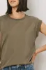 Arlo Top in Olive sold by bohme