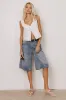 Alden Bermuda Shorts in Medium Wash sold by bohme
